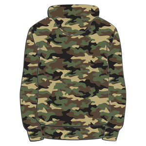 Sweat à capuche KAP Camo en mélange de coton, vêtement de fraternité grecque personnalisé Divine Nine HBCU, streetwear vie grecque avec année de fondation - Product Image 3