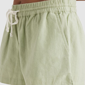 Shorts Casuales de Cintura Alta para Mujer, Shorts Cortos Elásticos y Transpirables para Mujer, Precio de Mayoreo - Product Image 2