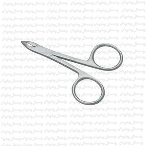 Pinza profesional para cutículas de acero inoxidable, bloqueo de logotipo personalizado, herramienta para el cuidado de las uñas para los dedos - Product Image 2