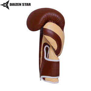 Gants de boxe et de kickboxing professionnels en PU, respirants, matériau évacuant l'humidité, revêtement anti-UV, poignet sécurisé avec boucle et crochet - Product Image 3