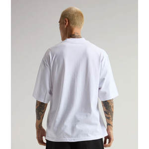 Camisetas de gran tamaño para hombre, camiseta lavada Vintage de ajuste holgado lavado con ácido, ropa de calle de manga corta, camisetas Casuales - Product Image 6