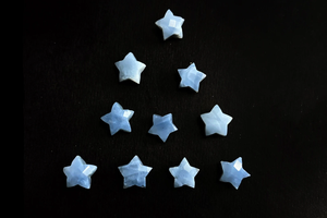 Cuentas de Briolette de estrella de ópalo azul de grado AAA, botas de energía de piedras preciosas curativas, cuentas para uso diario, joyería Bohemia - Product Image 3