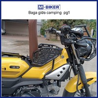 Support central de protection avant PG1 pour moto, élégant, en acier et alliage d'aluminium haut de gamme, installation simple