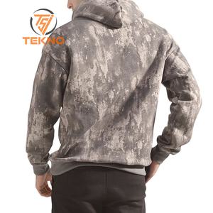 เสื้อฮู้ดผ้าฟลีซสำหรับผู้ชายเสื้อฮู้ดพิมพ์ลาย3D ผ้าซับลิเมชันใหม่โลโก้ที่กำหนดเอง - Product Image 2