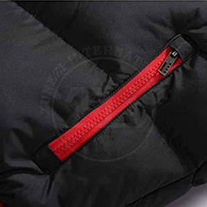 เสื้อนอกลำลองสำหรับฤดูหนาวของผู้ชายที่อบอุ่นร่างกายผ้าฝ้ายเติมกันน้ำตกแต่งโลโก้ราคาถูก - Product Image 6