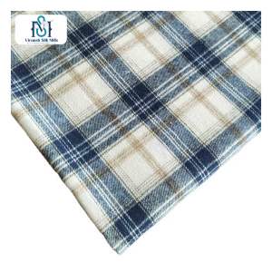 Tissu de flanelle à carreaux teint en fil de haute qualité pour chemise 150gsm pour le marché indonésien - Product Image 6