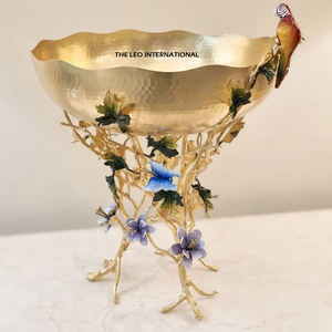 Cuenco geométrico de alta calidad con textura de cocodrilo de estilo nórdico para piezas de centro de boda decoración moderna japonesa para el hogar - Product Image 6