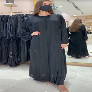 หลายสี Abaya ดูไบสไตล์อาหรับ abaya ดูไบ kaftan มุสลิมแฟชั่น abaya ดูไบ kaftan ชุด - Product Image 3