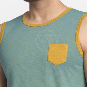 Ropa de entrenamiento Camiseta sin mangas hecha a medida para hombres Ropa de gimnasio Hombres Camiseta sin mangas Transpirable Hombres Camiseta sin mangas - Product Image 6