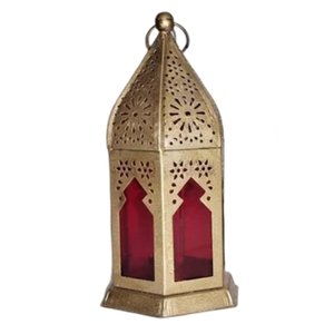 Lanterne vintage en laiton pur avec finition polie pour la décoration de table Lanterne arabe pour la décoration de la maison - Product Image 6