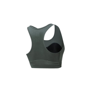 Soutien-gorge de sport rembourré ERKE pour femme, idéal yoga et activités sportives, vert, taille XS, élastique, grande taille, doublure en bambou - Product Image 2