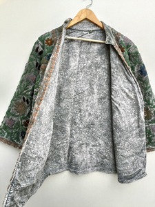 Veste courte brodée à la main Suzani pour femmes Crewel Festival cadeau spécial pour elle - Product Image 2