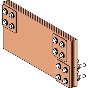 Per blocchi terminali SCHNEIDER ELECTRIC KTB0000YP22 CANALIS KT, piastra di collegamento verticale da ER1 a ER6 - Product Image 1