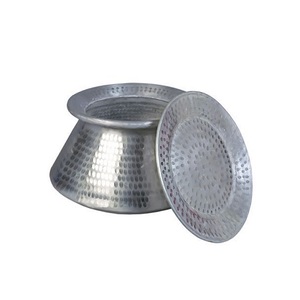 Marmite de cuisson de nourriture de forme ronde de qualité supérieure marmite de cuivre faite à la main pour l'utilisation de vaisselle d'hôtel à la maison - Product Image 2