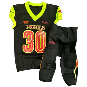 Uniformes de football américain pour enfants de haute qualité Maillots de football américain personnalisés à sublimation complète - Product Image 4