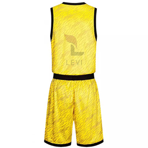 Uniforme de Baloncesto sin Mangas con Logotipo Personalizado para Hombre, de Alta Calidad, Secado Rápido, Transpirable, 100% Poliéster, Conjunto Deportivo, Camiseta de Equipo para Verano - Product Image 3