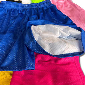 Short en maille avec Logo personnalisé, doublure d'été, Sublimation sur l'ensemble de l'impression, Short vierge personnalisé Double couche, Short en maille de créateur - Product Image 6