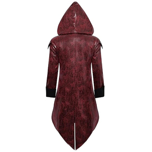 Chaqueta de cuero estilo punk hecha a mano personalizada para hombre nueva moda tachonada superventas abrigos para hombre superventas - Product Image 2