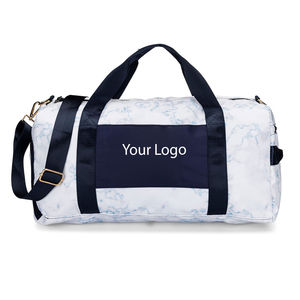 Sac de voyage multi-couleurs, sacs de voyage personnalisés imprimés et brodés, style sport, gym, tissu imperméable et durable, sacs de voyage en cuir - Product Image 1