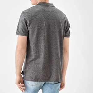 Polos de Golf de Manga Corta para Hombre Más Vendidos, Suministro de Fábrica, con Colores Sólidos, Tela Transpirable, Logotipo Bordado Personalizado - Product Image 5