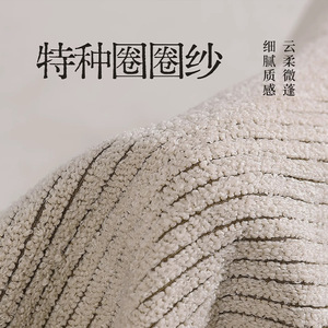 Cadre de <span class=keywords><strong>lit</strong></span> flottant LED de luxe en bouclette, <span class=keywords><strong>lit</strong></span> design italien minimaliste rembourré, base robuste, mobilier d'hôtel sur mesure - Product Image 5