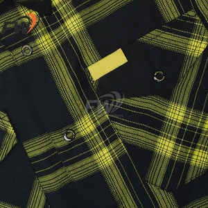 Chemises en flanelle tissée pour hommes, automne, anti-rides, respirantes, manches longues, haute qualité, écologiques, personnalisables, durables - Product Image 6