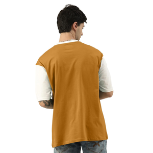 Nouvelle mode d'été haut de gamme t-shirt pour hommes conception personnalisée col en O à manches courtes coupe ajustée confortable t-shirt décontracté pour hommes - Product Image 5