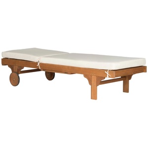 Sang trọng ngoài trời Sun Lounger Gỗ Tếch Patio phong cách hiện đại Sun giường bán buôn lười biếng phòng chờ Sun Lounger - Product Image 2