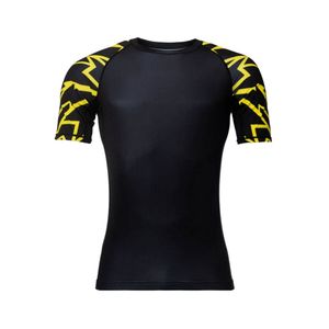 Streetwear personnalisé pour hommes respirant Rash Guard meilleure vente produit vêtements de formation Slim Fit Rash Guard - Product Image 1