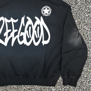 เสื้อมีฮู้ดสวมหัวโอเวอร์ไซส์ผู้ชาย3XL ผ้าคอตตอนปักลายนูน3D สไตล์ฝรั่งเศสสำหรับฤดูหนาว - Product Image 5