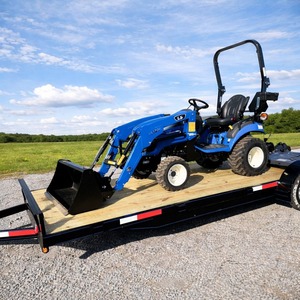 Mini-tracteur LS 25 CV en gros pour usage agricole avec chargeur/pelleteuse, boîte de vitesses 4x4, pompe, prix abordable - Product Image 1