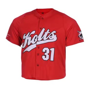 Camisetas de béisbol impresas personalizadas al por mayor, camisetas de uniformes deportivos transpirables para equipos y eventos - Product Image 1