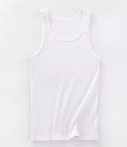 Camisetas sin mangas de cuello pronunciado para hombre, estilo holgado, suave y casual, tendencia de moda para primavera-verano 2026 - Product Image 3