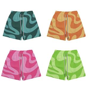 Short à impression par sublimation personnalisée pour hommes et femmes Short en maille polyester OEM avec logo pour le fitness et la course à pied - Product Image 6