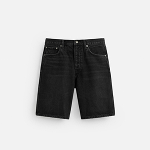Bermudas de mezclilla de ajuste fácil para hombre, ropa de verano relajada, acogedora, elegante, estilo clásico, transpirable, versátil para uso diario - Product Image 2