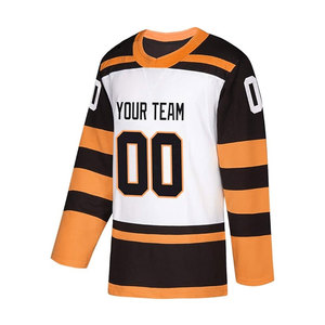 Maillots de hockey sur glace en gros, fabriqués avec des matériaux de haute qualité, offrant des performances fiables et un ajustement confortable, personnalisables - Product Image 5