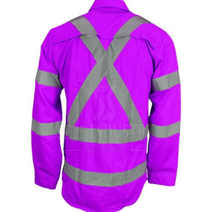 Manga larga Transpirable Hombres Soldadura FR Camisas Color sólido Alta calidad Diseño único Soldadura FR Camisas - Product Image 2