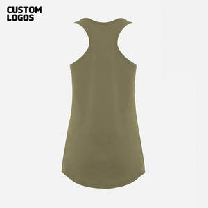 Tops Deportivos para Mujer, Estilo Racerback, Camisetas sin Mangas, Secado Rápido, Transpirables, de Spandex/Algodón, Ajuste Holgado, para Yoga y Gimnasio - Product Image 2