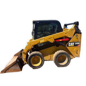 2016สำหรับรถหนอนผีเสื้อ242D ลื่นไถลสเตอร์โหลดไฮดรอลิกไฮดรอลิกไหลสูง EPA ได้รับการอนุมัติประสิทธิภาพที่ดีเยี่ยมปั๊มเกียร์ปั๊มแบริ่งเครื่องยนต์ - Product Image 1