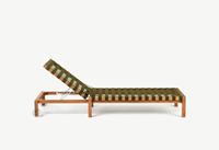 Ensemble de chaises longues de patio en bois de manguier, chaise longue, banc et plateau latéral, design rustique, durable, résistant à l'eau, écologique, pour parc