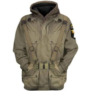 Repro d'uniforme d'infanterie de style français des années 1940 conçu en mélange de polyester de qualité supérieure avec passepoil décoratif - Product Image 6