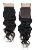 Extensions de cheveux naturels indiens de luxe, non traités, avec closure HD en dentelle, ondulations et boucles douces nouées à la main, double trame machine