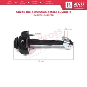 BDP691 Limitador de Apertura de Puerta Delantera para Fiesta MK6 2008-2019 B-Max 8A6AA23500AD - Product Image 5