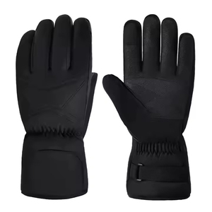 Gants chauffants de haute qualité pour les sports d'hiver Gants de ski imperméables personnalisés pour hommes Gants de ski de quantité minimale de commande basse Haute demande - Product Image 1