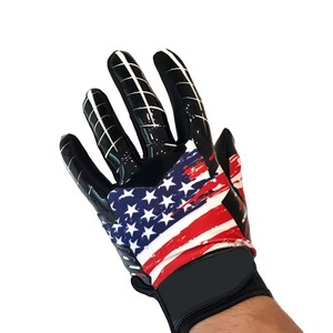 Unisex Custom Logo Leather Baseball/Softball Gloves Full Finger Non-Slip Design <b>Hook</b> Loop Closure Right-Handed Throw Infield - Product Image 1