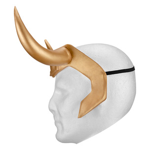 Halloween PVC Loki casque <span class=keywords><strong>Super</strong></span> héros Cosplay accessoire adultes adolescents film <span class=keywords><strong>Thor</strong></span> demi-visage masque Halloween Cosplay - Product Image 2