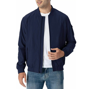 Vente en gros Vestes de bombardier coupe-vent d'hiver personnalisées pour hommes Vestes de bombardier respirantes 2025 unies - Product Image 1