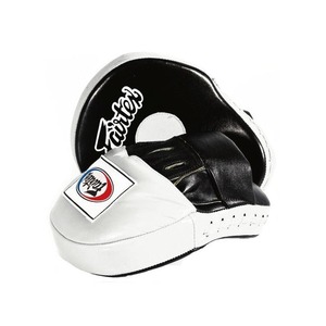 นวมซ้อมโค้งสีตามสั่ง สำหรับมืออาชีพ หนังแท้ Fairtex สำหรับฝึกซ้อมมวยไทย MMA อุปกรณ์ป้องกันการต่อสู้ - Product Image 6