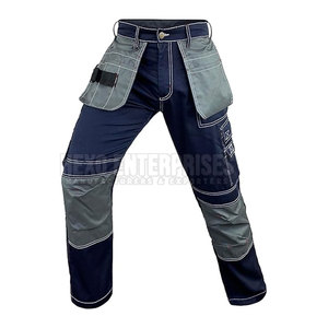 Ropa de trabajo de poliéster hecha a medida Pantalones DE SEGURIDAD Pantalones DE TRABAJO reflectantes e impermeables con características únicas - Product Image 1