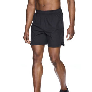 Pantalones cortos deportivos para hombre con bolsillo con cremallera patrón sólido gimnasio Joggers Casual ajuste suelto para Fitness al aire libre culturismo correr - Product Image 1